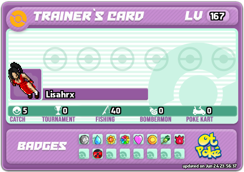 Lisahrx Card otPokemon.com