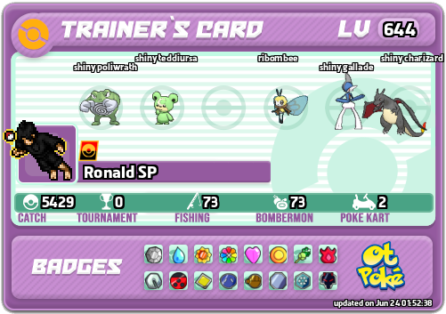 Ronald SP Card otPokemon.com