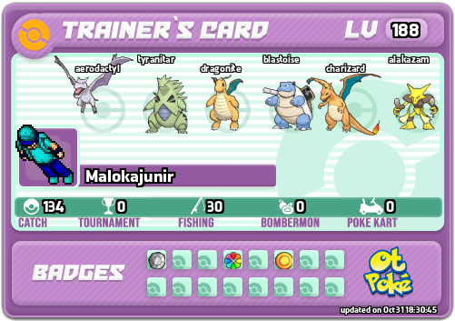 Malokajunir Card otPokemon.com