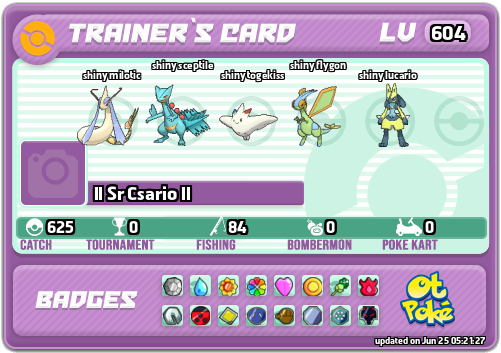 ll Sr Csario ll Card otPokemon.com