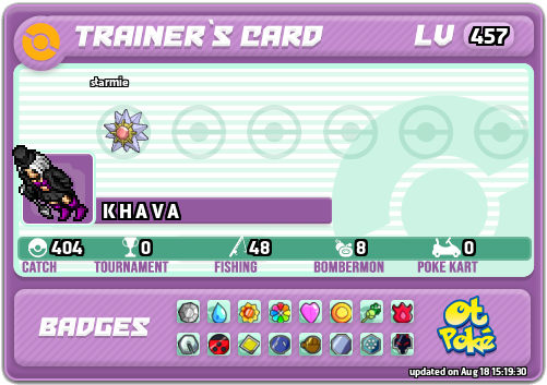 K H A V A Card otPokemon.com