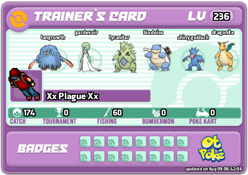 Xx Plague Xx Card otPokemon.com