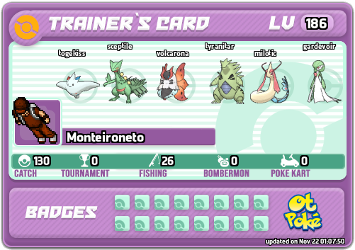 Monteironeto Card otPokemon.com