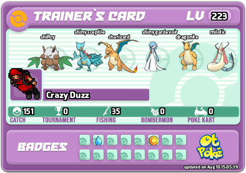 Crazy Duzz Card otPokemon.com