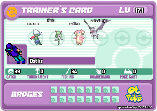 Dstks Card otPokemon.com