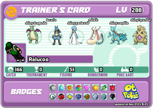 Ralucoo Card otPokemon.com