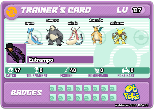 Eutrampo Card otPokemon.com