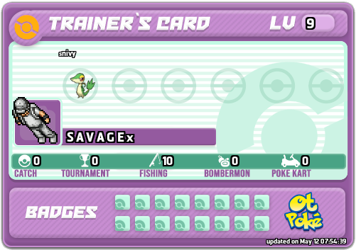 S A V A G E x Card otPokemon.com