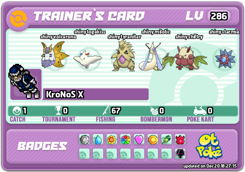 KroNoS X Card otPokemon.com