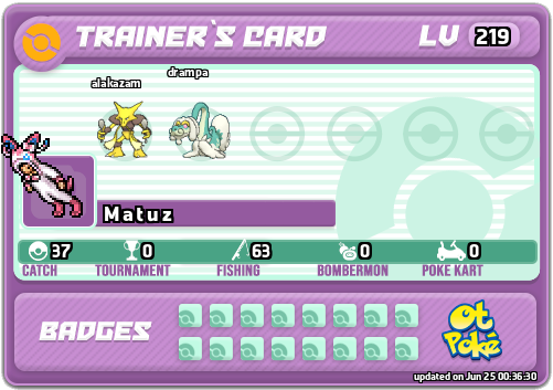 M a t u z Card otPokemon.com