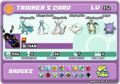 Bl-HAN Card otPokemon.com