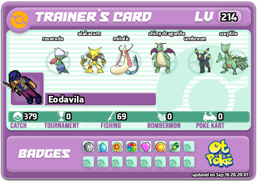 Eodavila Card otPokemon.com