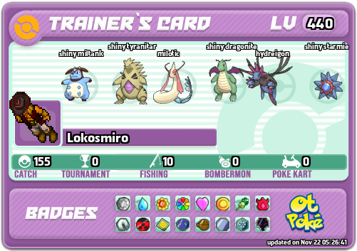 Lokosmiro Card otPokemon.com