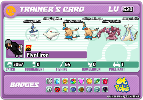 Flynt iron Card otPokemon.com