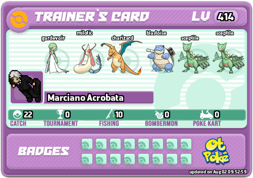 Marciano Acrobata Card otPokemon.com