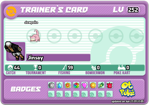 Jinsay Card otPokemon.com