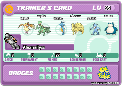 Alexnailyss Card otPokemon.com