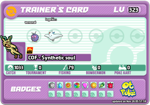 COF - Synthetic soul Card otPokemon.com