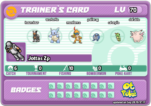 Jottas Zp Card otPokemon.com