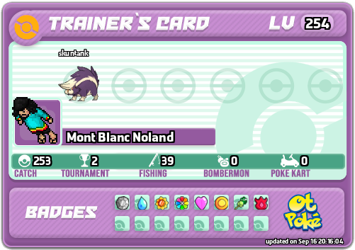 Mont Blanc Noland Card otPokemon.com