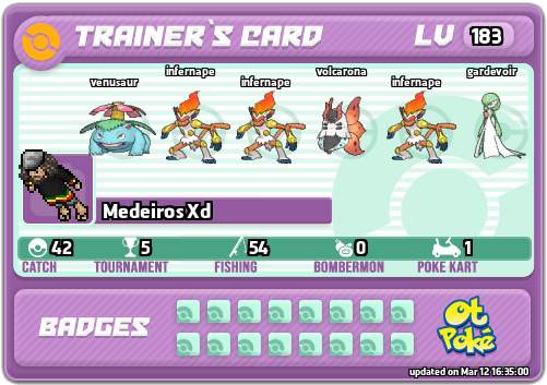 Medeiros Xd Card otPokemon.com