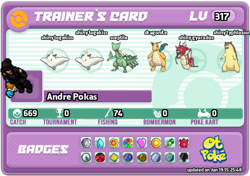 Andre Pokas Card otPokemon.com