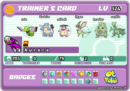 A-u-r-o-r-a Card otPokemon.com
