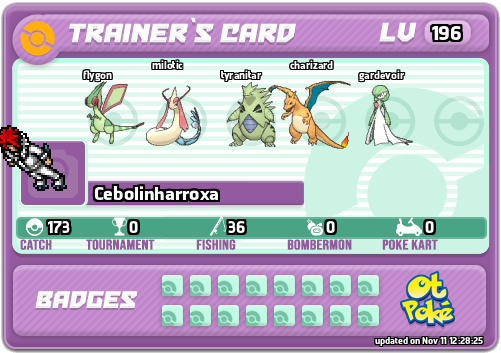 Cebolinharroxa Card otPokemon.com