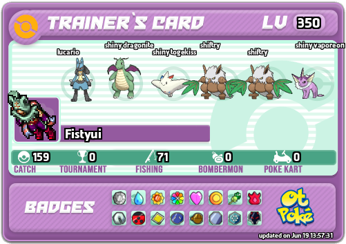 Fistyui Card otPokemon.com