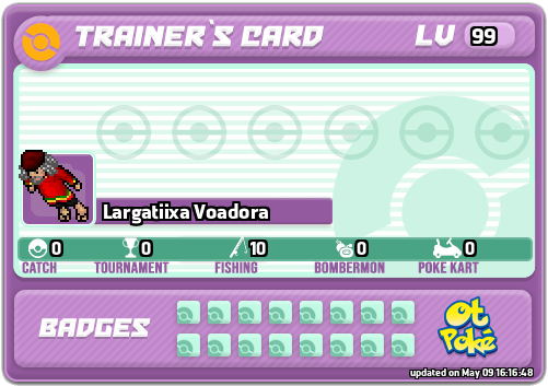 Largatiixa Voadora Card otPokemon.com