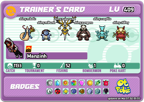 Manzinh Card otPokemon.com