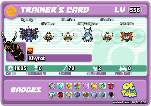 Khyrot Card otPokemon.com