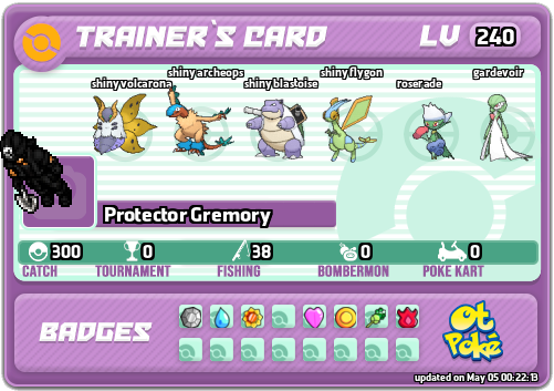 Protector Gremory Card otPokemon.com