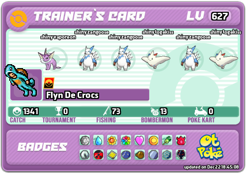 Flyn De Crocs Card otPokemon.com