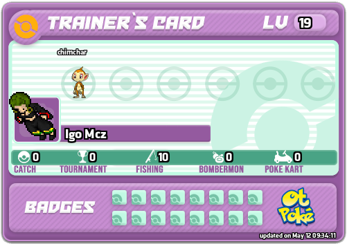 Igo Mcz Card otPokemon.com