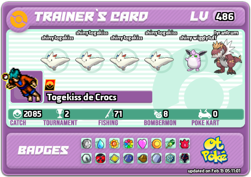 Togekiss de Crocs Card otPokemon.com