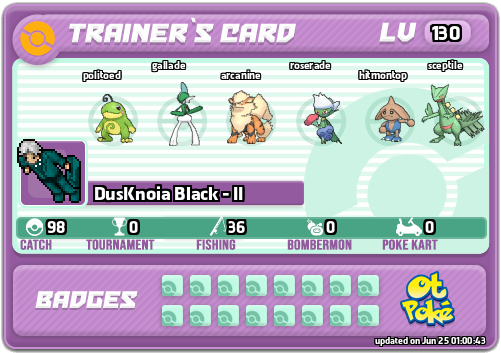 DusKnoia Black - II Card otPokemon.com