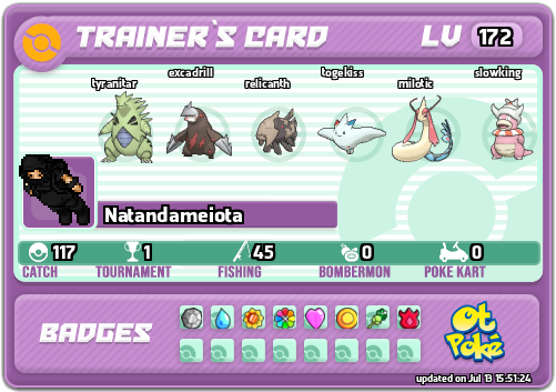 Natandameiota Card otPokemon.com