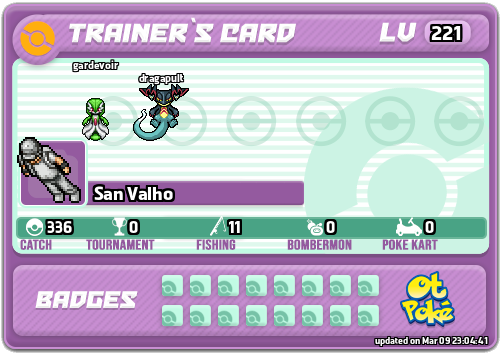 San Valho Card otPokemon.com