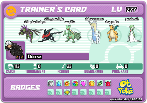 Doxsz Card otPokemon.com