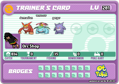 Orc Shop Card otPokemon.com