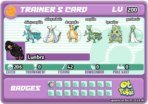 Lunbrz Card otPokemon.com