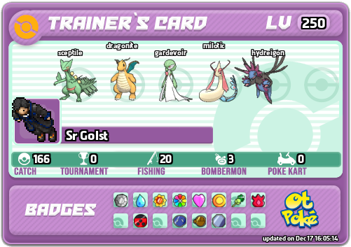 Sr Golst Card otPokemon.com