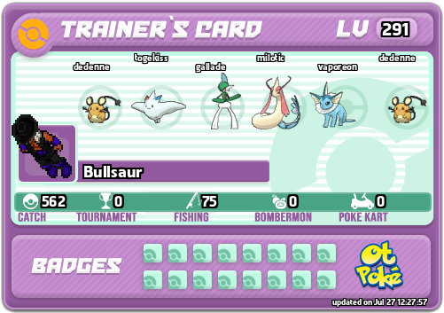 Bullsaur Card otPokemon.com