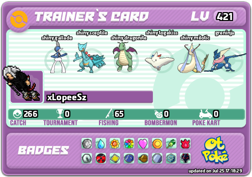 xLopeeSz Card otPokemon.com
