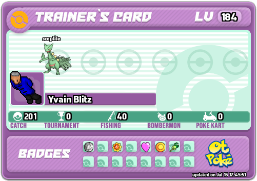Yvain Blitz Card otPokemon.com