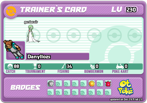 Danyllozs Card otPokemon.com