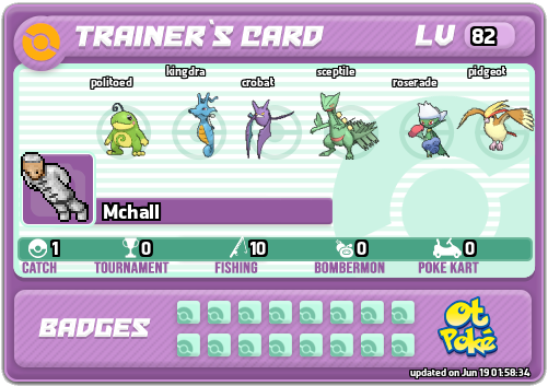 Mchall Card otPokemon.com