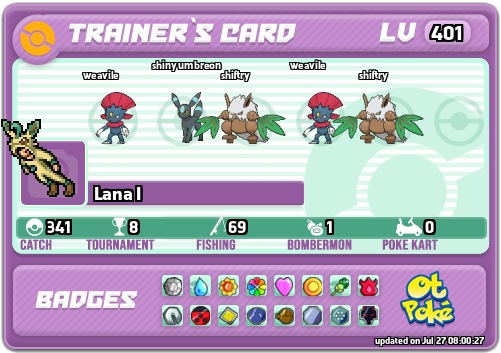 Lana I Card otPokemon.com