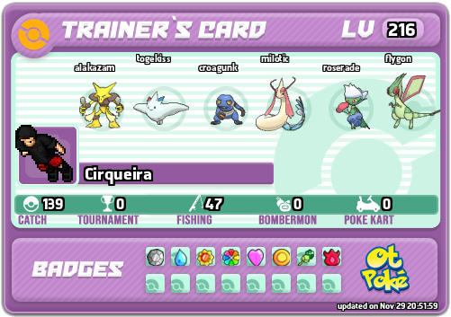 Cirqueira Card otPokemon.com